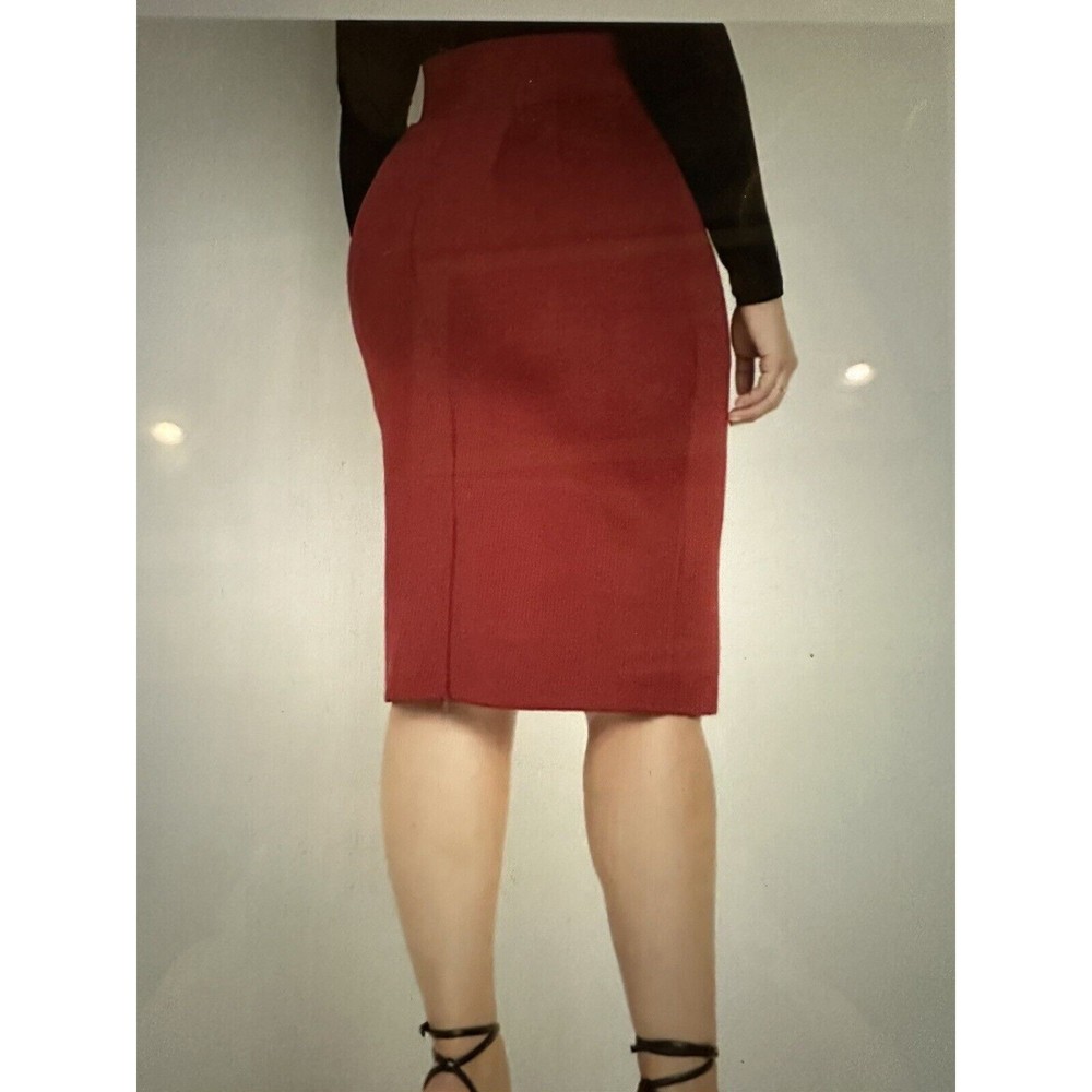 Eloquii Red Pencil Skirt - Picture 10 of 13